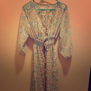 Unique long cardigan and/or button up dress